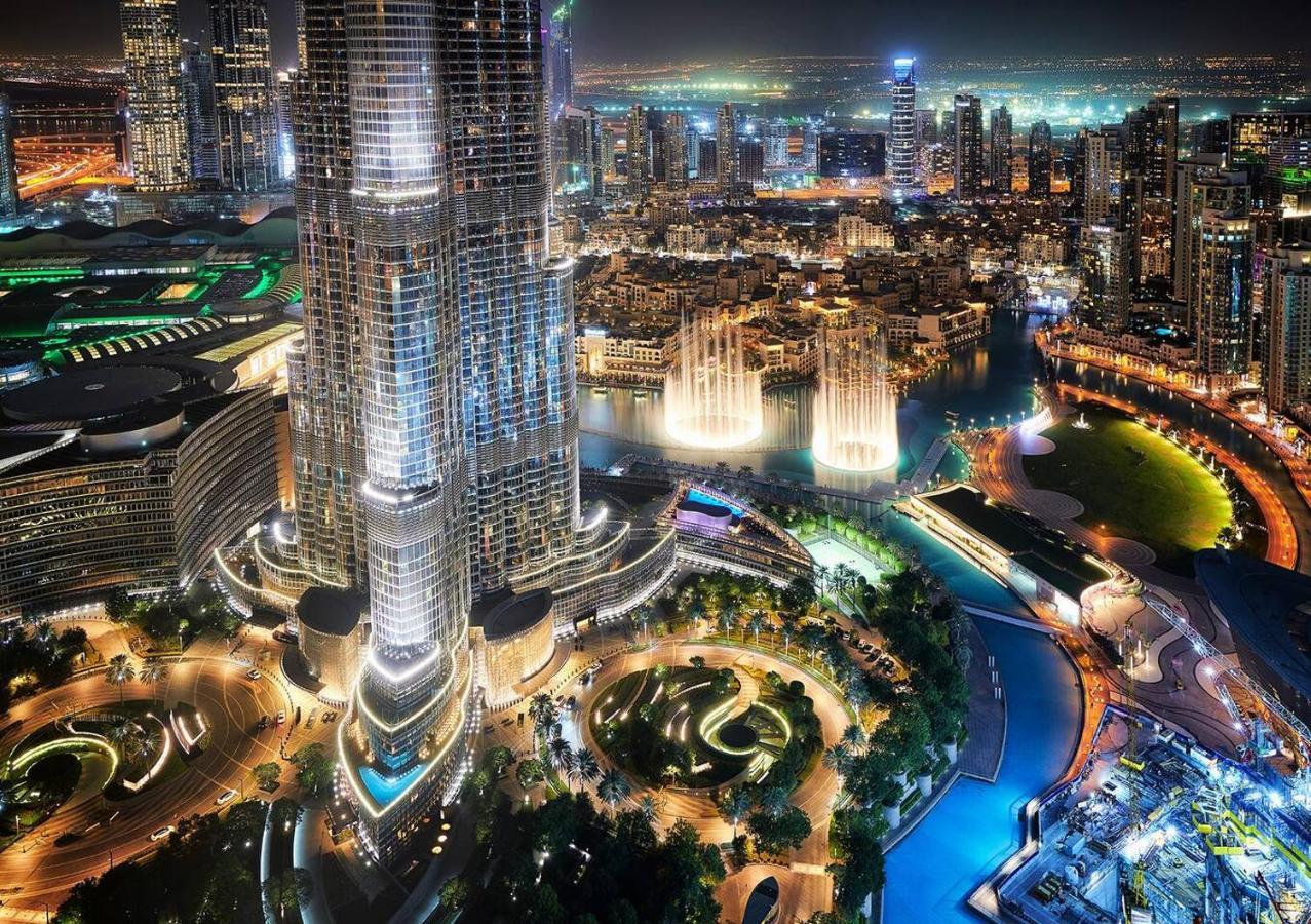 First Class 3Br With Full Burj Khalifa And Fountain View Dubai Exterior photo