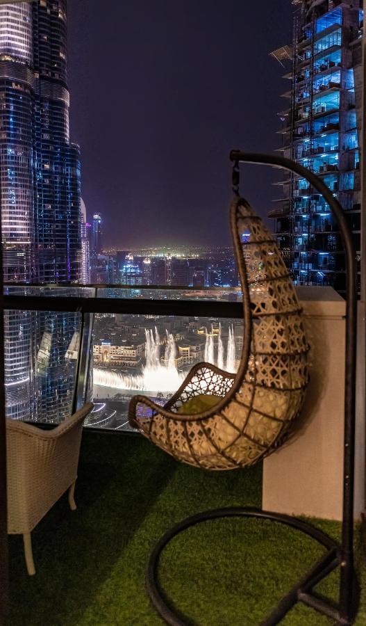 First Class 3Br With Full Burj Khalifa And Fountain View Dubai Exterior photo